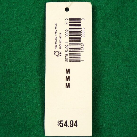 OLD NAVY size M green pea coat polyester/wool dry clean only - Picture 16 of 16